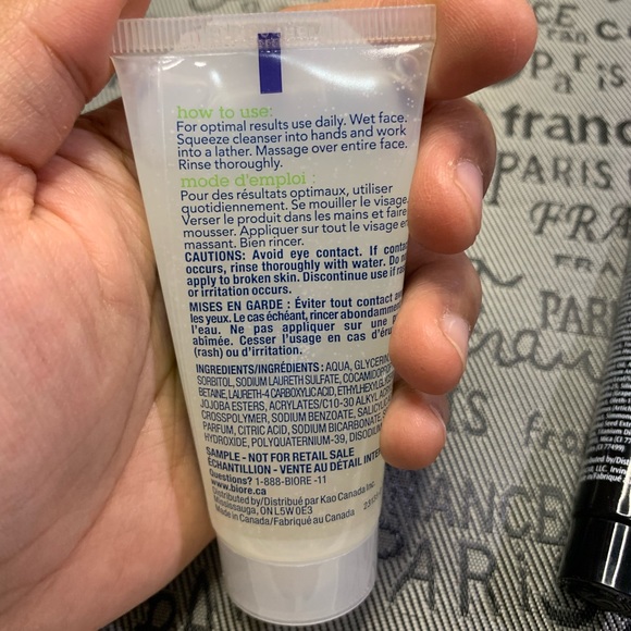 brand new boscia revitalizing hydration gel and biore soda pore cleanser bundle - Picture 5 of 9